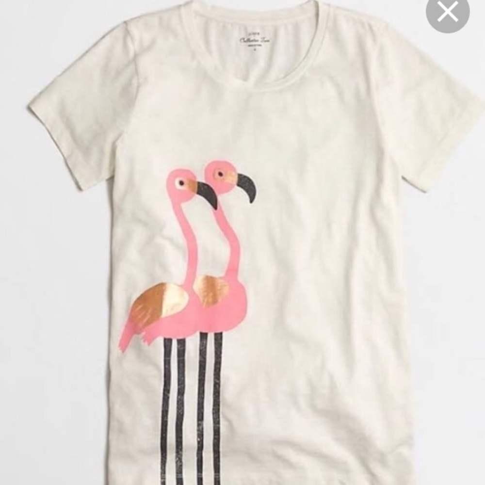 🦩Flamingo J Crew Tee🦩